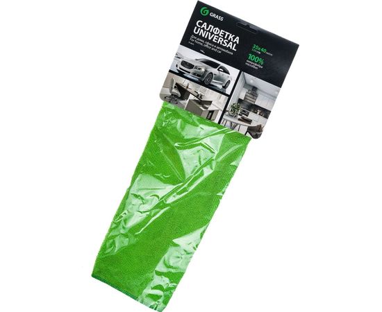 Салфетка Grass микрофибра 320 г/м 35х40, 1 шт. УПАК IT-0615 