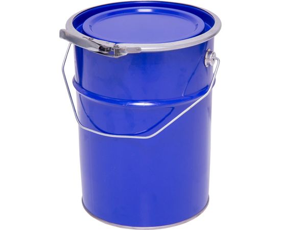 Металлическое ведро ТАРА 5л, синий, крышка-обруч 17685 