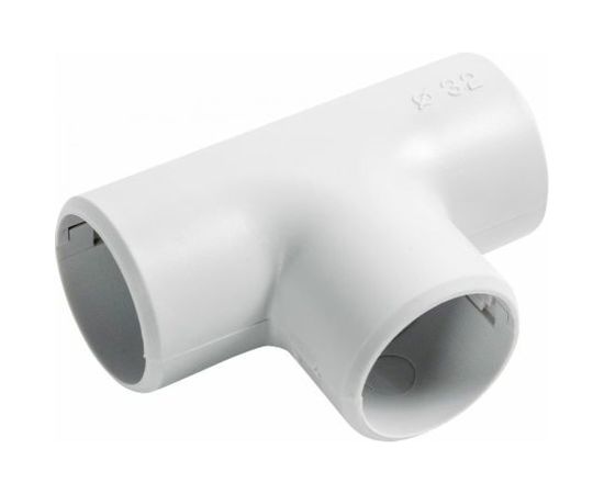 Тройник Экопласт TI32G 2 части, стандарт, для труб D32мм, 41332-1 
