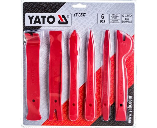 Набор съемников панелей салона YATO 6 предметов YT-0837 