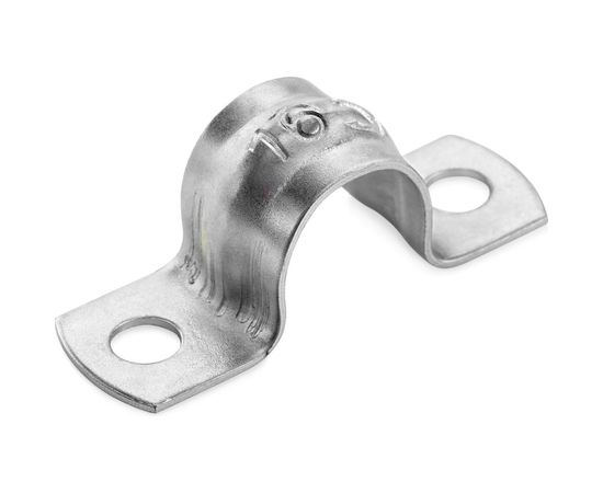 Двухлапковая скоба для монтажа трубопроводов Cuttori CSMD 22, 21-22 мм 10 шт. 100345 