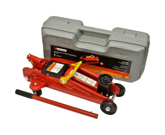 Гидравлический подкатной домкрат VETTLER Samson 2т, 125x300 в кейсе VEFJm2 