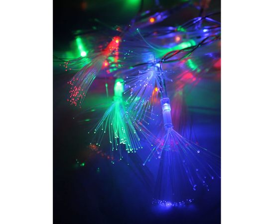 Светодиодная гирлянда КОСМОС 40 светодиодов, кисточки мультиколор, 5.4м, 8 режимов KOC_GIR40LED_RGB 
