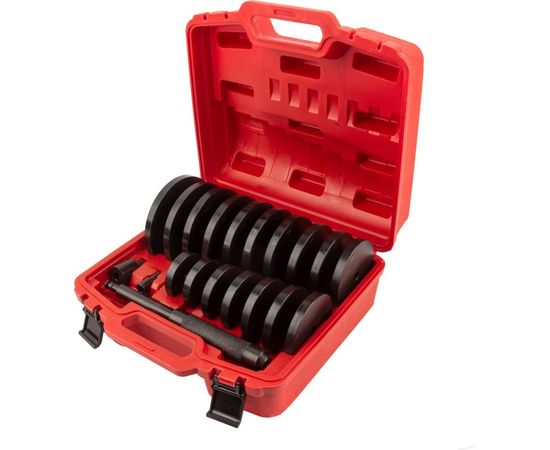 Набор оправок для выпрессовки/запрессовки подшипников и РМИ WIEDERKRAFT 70-150 мм WDK-214900 