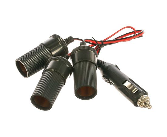 Разветвитель автоприкуривателя 3гн шнур FD-1817 REXANT 16-0221 – изображение 2