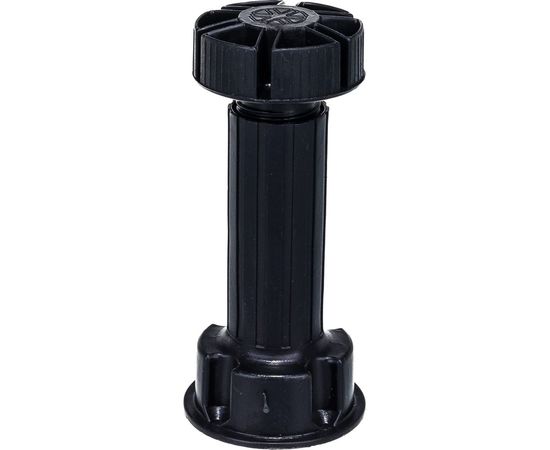 Цокольная ножка Tech-Krep Н100 /95-125/ мм черная комплект 2 штуки с клипсой 129970 – изображение 2