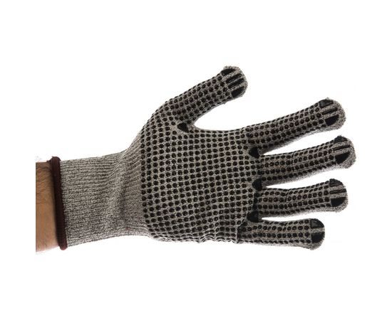 Перчатки из высокополимеризированного волокна ULTIMA точка, с покрытием ПВХ ULT970D/L – изображение 2