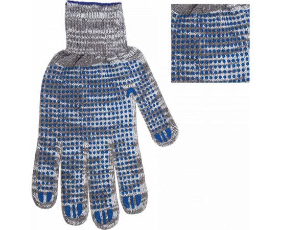 Хлопчатобумажные перчатки ЛАЙМА ЛЮКС 2, 5 пар 604474 – изображение 2
