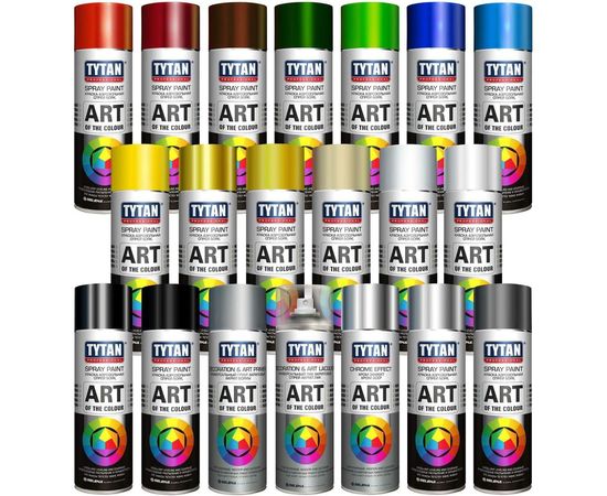 Аэрозольная краска TYTAN PROFESSIONAL ART OF THE COLOUR RAL9003, белая глянец 400мл 61317 – изображение 2