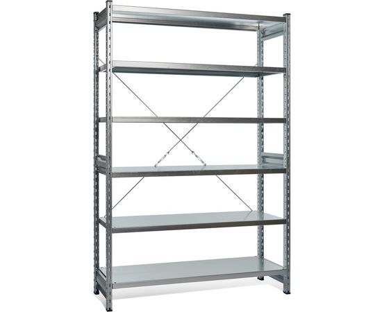 Стеллаж ДиКом СТ-031 2067х1300х500 6 полок 22.3023-100 – изображение 2
