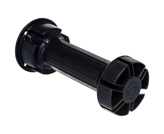 Цокольная ножка Tech-Krep Н100 /95-125/ мм черная комплект 2 штуки с клипсой 129970 – изображение 3