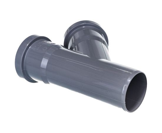 Тройник двухраструбный (45°) HTEA 50/50 Ostendorf 112200 – изображение 3