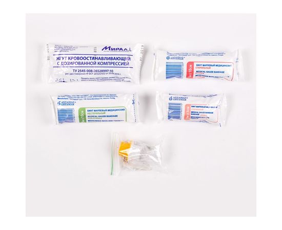 Дорожная аптечка первой помощи ТУ 21 20 24-019-26528997-2015 AUTOPROFI MED-100 – изображение 3