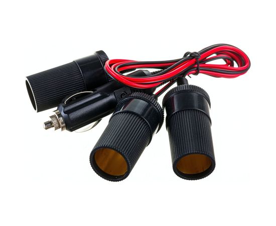 Разветвитель автоприкуривателя 3гн шнур FD-1817 REXANT 16-0221 – изображение 3