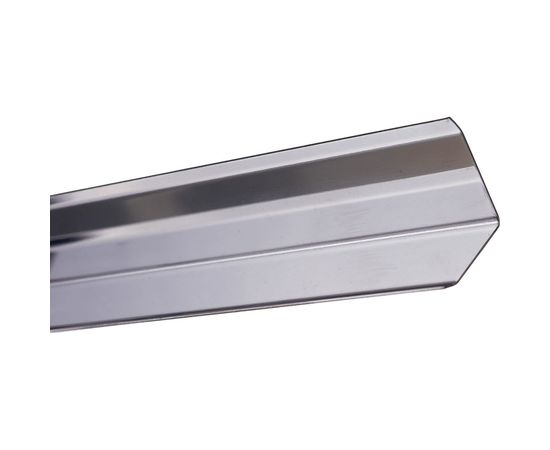 Декоративный угловой профиль ЛУКА алюминиевый 10х10 мм, 2.7 м, черный, 5 шт. уп. УТ000031003 – изображение 4