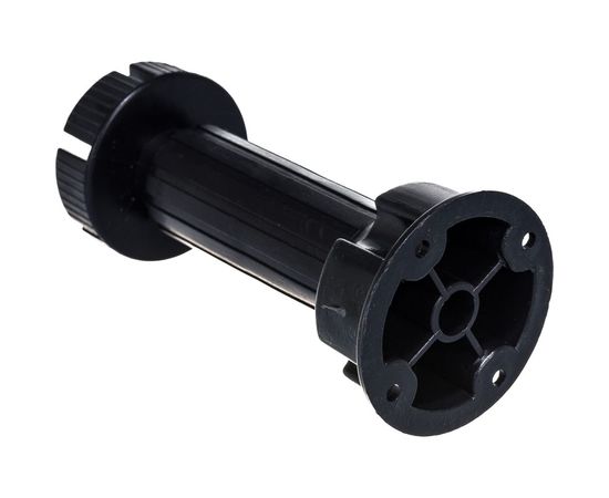 Цокольная ножка Tech-Krep Н100 /95-125/ мм черная комплект 2 штуки с клипсой 129970 – изображение 4