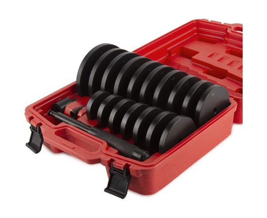 Набор оправок для выпрессовки/запрессовки подшипников и РМИ WIEDERKRAFT 70-150 мм WDK-214900 – изображение 4