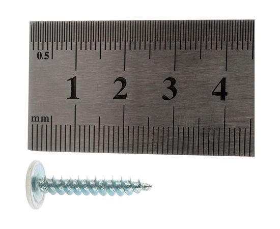 Саморезы с прессшайбой по листовому металлу до 0,9 мм Зубр RAL-9003, PH2 4,2х25 мм 400шт 300191-42-025-9003 – изображение 4