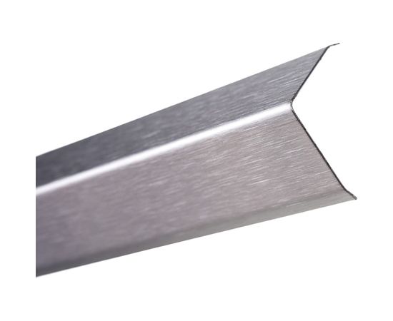 Декоративный угловой профиль ЛУКА алюминиевый 10х10 мм, 2.7 м, черный, 5 шт. уп. УТ000031003 – изображение 5