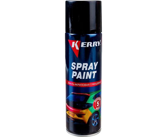 Акриловая глянцевая эмаль KERRY черная KR-011 – изображение 8
