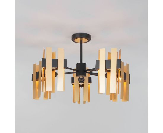 Потолочный светильник Eurosvet, 70116/5 черный a050136 