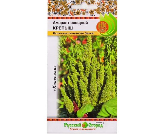 Семена РУССКИЙ ОГОРОД Салат Амарант овощной Крепыш 0.5 г 308030 