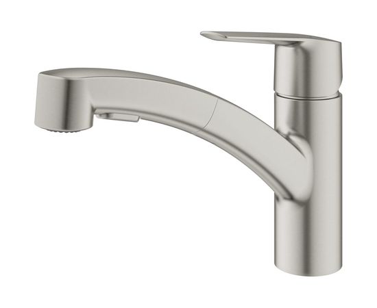 Смеситель для кухонной мойки Grohe Start низкий, выдвижной излив 30531DC1 