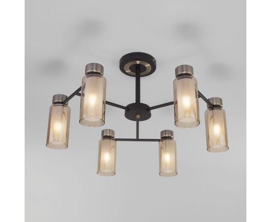 Потолочный светильник Eurosvet, 70115/6 черный a050068 