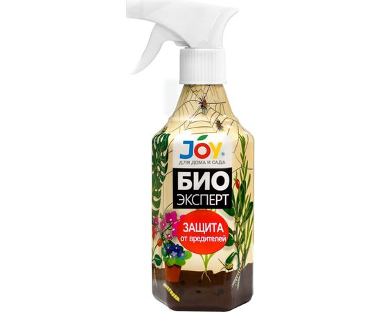 Средство для защиты комнатных растений JOY БИОЭКСПЕРТ 400 мл 4607043132116 