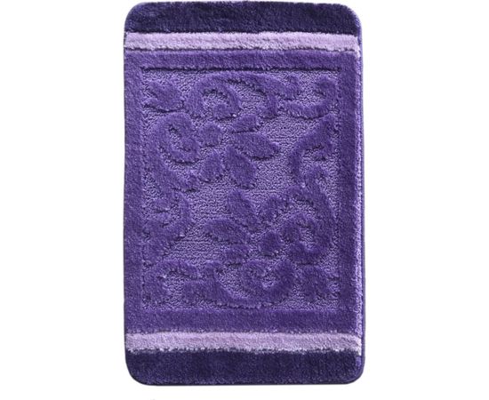 Коврик для ванной LCADESI High Mono 50х80, Liza, лиловый 215801 