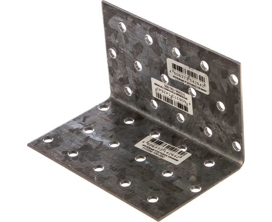 Крепежный угол Зубр МАСТЕР равносторонний 100х60х60мм 1шт 310206-100-060 