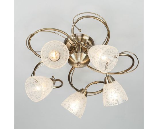 Потолочный светильник Eurosvet 30130 5 античная бронза 00000083395 