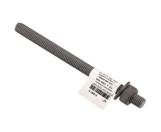 Анкерная шпилька с гайкой и шайбой ЕВРОПАРТНЕР 12x160мм покрытие ТДЦ, кл.пр 5.8, 1 шт. 0 0061 0 