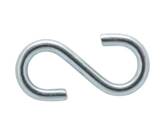 S-образный крюк ЕВРОПАРТНЕР Zn 3х25 6шт. 13 7651 1 