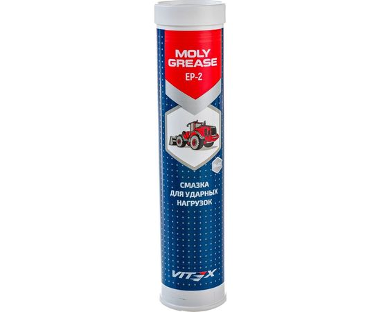 Молибденовая смазка VITEX Moly Grease черная, в тубе, 400 г V904218 