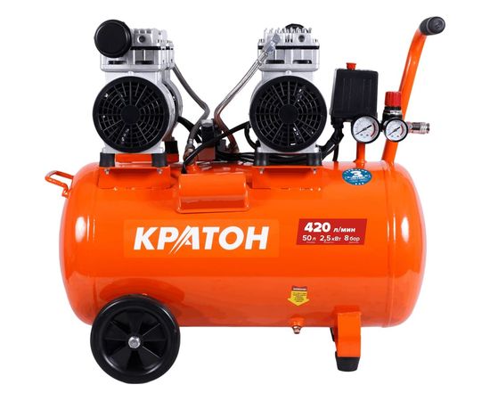 Компрессор с прямой передачей Кратон безмасляный AC-420-50-OFHS 3 01 01 056 