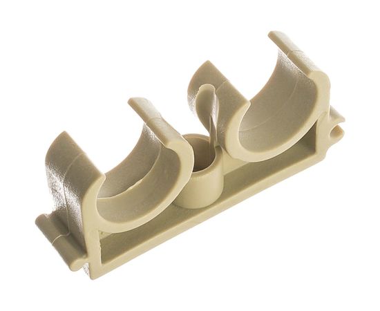 Двойная опора PIPELIFE INSTAPLAST 20 серый 3295410506 