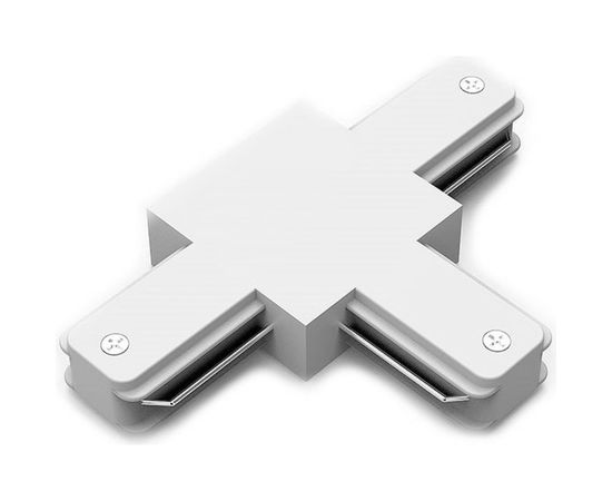 Коннектор для трековых шинопроводов GAUSS белый 1/50 TR110 