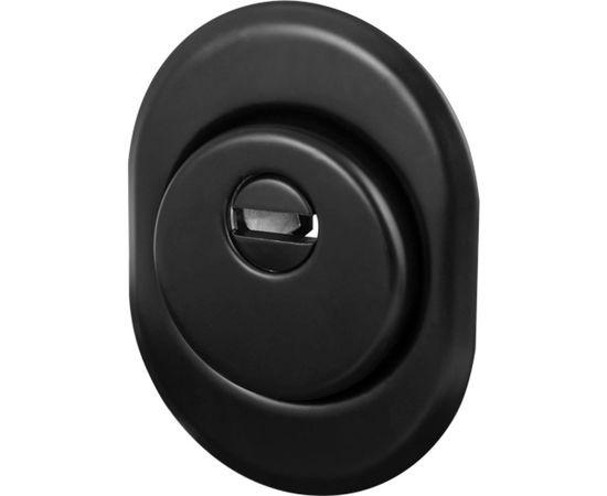 Врезная броненакладка Fuaro DEF 9726 M6x90 с чашкой, в комплекте с накладкой на цилиндр BL-24, черный 42343 