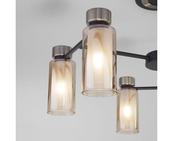 Потолочный светильник Eurosvet, 70115/6 черный a050068 – изображение 2