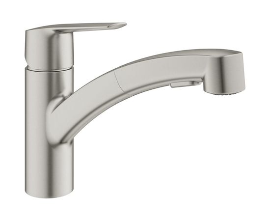 Смеситель для кухонной мойки Grohe Start низкий, выдвижной излив 30531DC1 – изображение 2