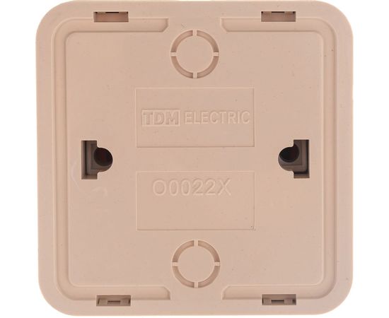 Розетка открытой установки с защитными шторками 2П IP20 10А, сосна TDM Ладога SQ1801-0053 – изображение 2