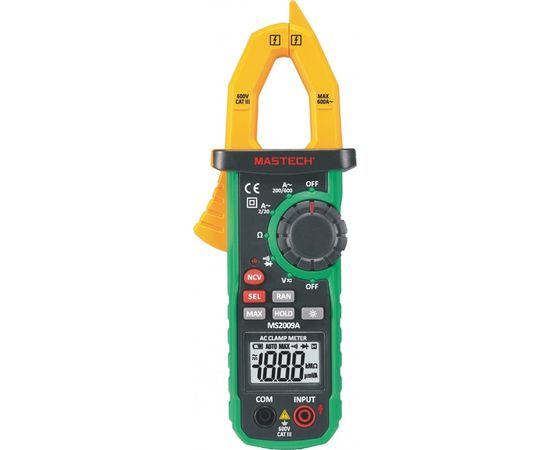 Цифровые токоизмерительные клещи MASTECH MS2009A 00-00001691 – изображение 2