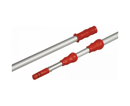 Телескопический черенок-ручка VILEDA до 2.5 м 2х1.25 м, алюминиевый 602105 – изображение 2