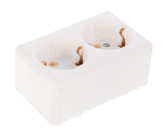 Розетка SVET откр.уст. 2-мест. с з/к РА16-011 60 SV0925-0149 – изображение 2