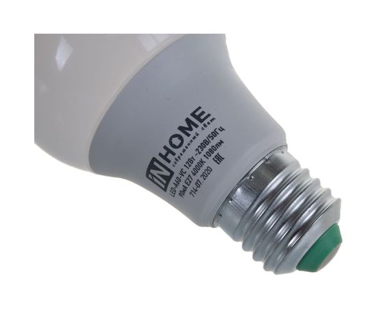 Светодиодная лампа IN HOME LED-A60-VC 12Вт 230В Е27 4000К 1080Лм 4690612020242 – изображение 3