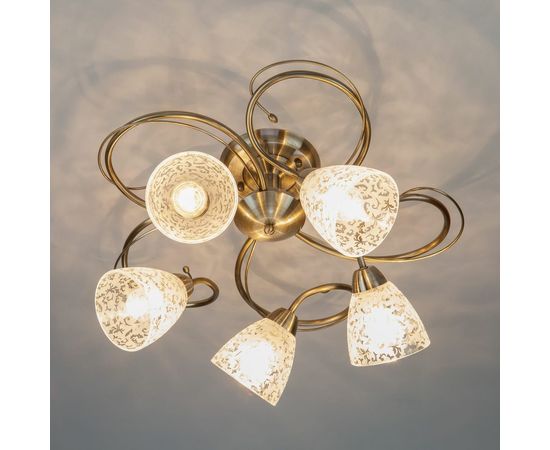 Потолочный светильник Eurosvet 30130 5 античная бронза 00000083395 – изображение 3