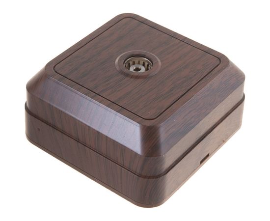 Розетка TВ простая, открытой установки, IP20, 0-2400 Гц, мама, бук TDM Ладога SQ1801-0042 – изображение 3