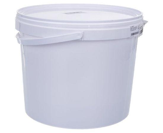 Круглое белое ведро с крышкой и пластиковой ручкой Тара.ру 11.5 л 03264 – изображение 3