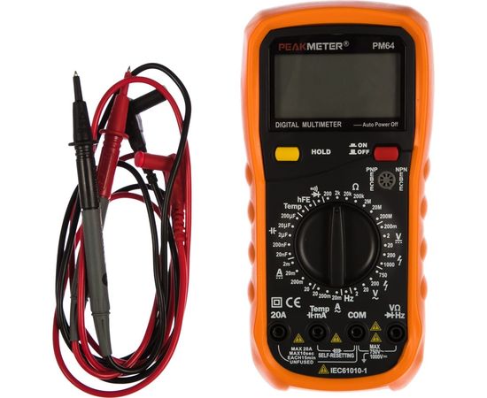 Цифровой мультиметр PEAKMETER PM64 17118 – изображение 3